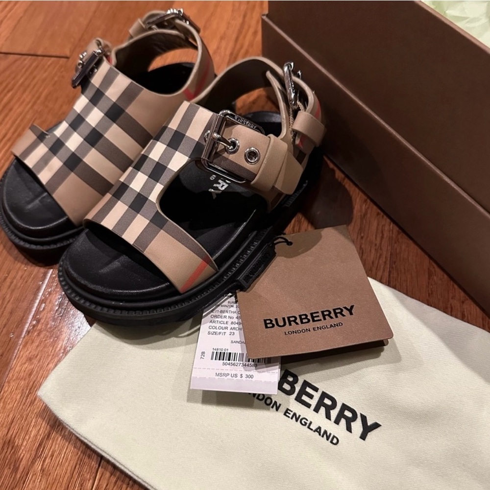 Burberry sandals